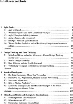 Inhaltsverzeichnis 1