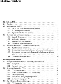Inhaltsverzeichnis 1