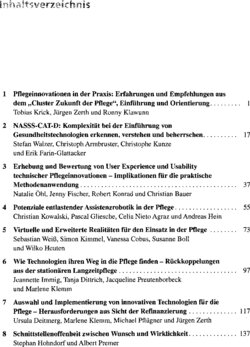 Inhaltsverzeichnis 1