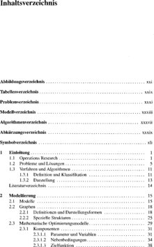 Inhaltsverzeichnis 1