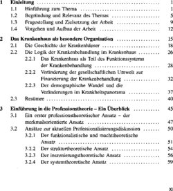 Inhaltsverzeichnis 1
