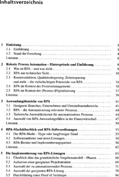 Inhaltsverzeichnis 1