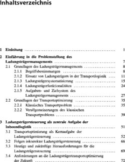 Inhaltsverzeichnis 1