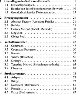 Inhaltsverzeichnis 1