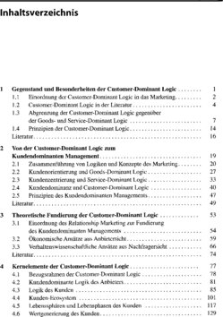 Inhaltsverzeichnis 1