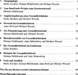 Inhaltsverzeichnis 1