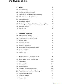 Inhaltsverzeichnis 1
