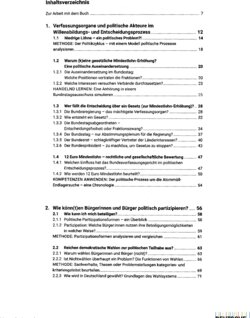 Inhaltsverzeichnis - Grundlegendes Anforderungsniveau / bearbeitet von Jana Bretschneider, Kersten Ringe, Oliver Thiedig, Jan Weber, Bernd Wessel