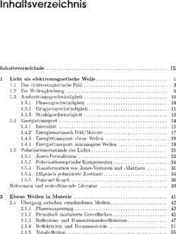 Inhaltsverzeichnis 1