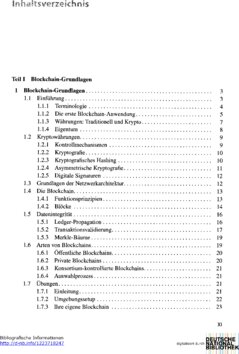 Inhaltsverzeichnis 1