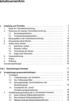 Inhaltsverzeichnis 1