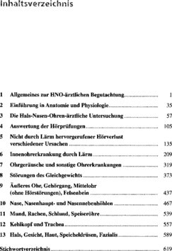 Inhaltsverzeichnis 1