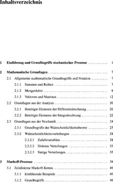 Inhaltsverzeichnis 1