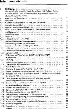 Inhaltsverzeichnis 1