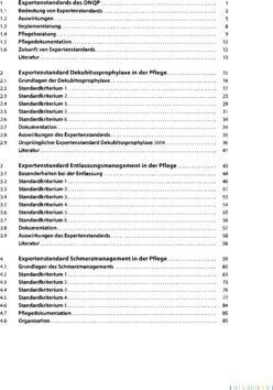 Inhaltsverzeichnis 1
