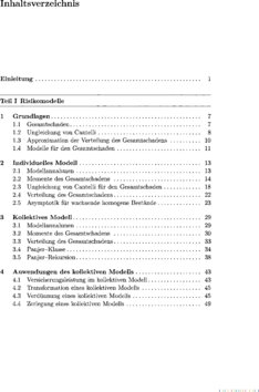 Inhaltsverzeichnis 1