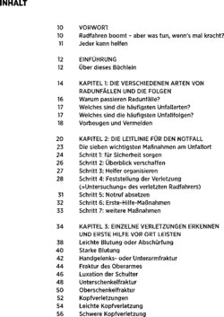 Inhaltsverzeichnis 1