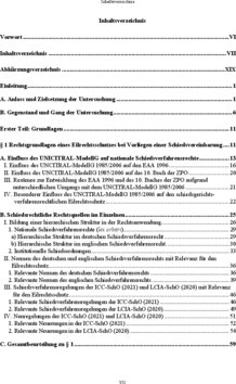 Inhaltsverzeichnis