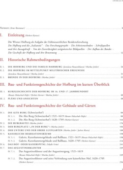 Inhaltsverzeichnis