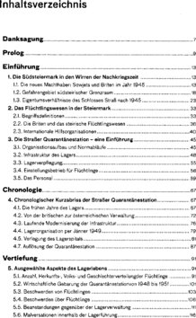 Inhaltsverzeichnis 1