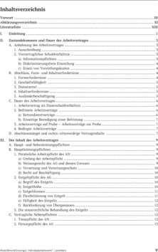 Inhaltsverzeichnis