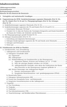 Inhaltsverzeichnis