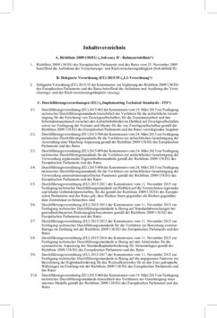 Inhaltsverzeichnis