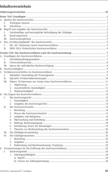 Inhaltsverzeichnis