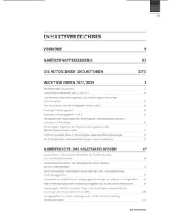 Inhaltsverzeichnis