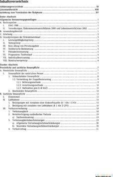 Inhaltsverzeichnis 1