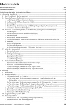 Inhaltsverzeichnis