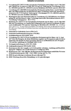 Inhaltsverzeichnis 1