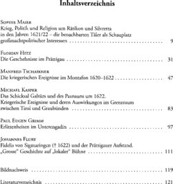 Inhaltsverzeichnis 1