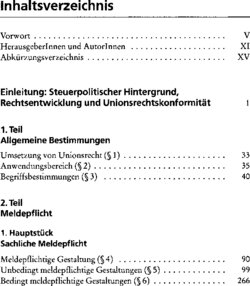 Inhaltsverzeichnis 1