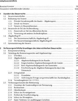 Inhaltsverzeichnis 1
