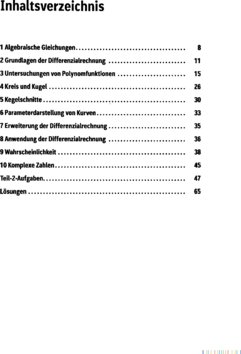 Inhaltsverzeichnis 1