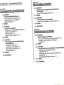 Inhaltsverzeichnis 1