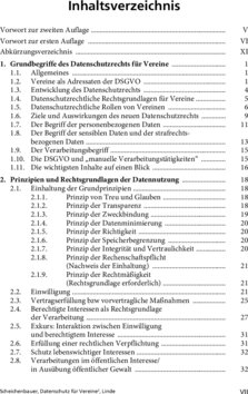 Inhaltsverzeichnis