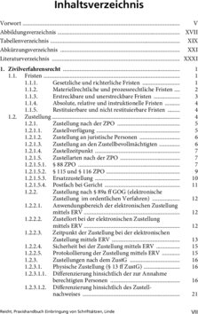 Inhaltsverzeichnis