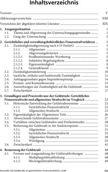 Inhaltsverzeichnis