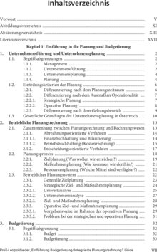 Inhaltsverzeichnis