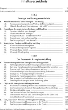 Inhaltsverzeichnis