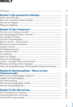 Inhaltsverzeichnis
