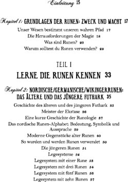 Inhaltsverzeichnis 1