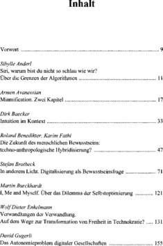 Inhaltsverzeichnis 1