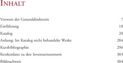 Inhaltsverzeichnis