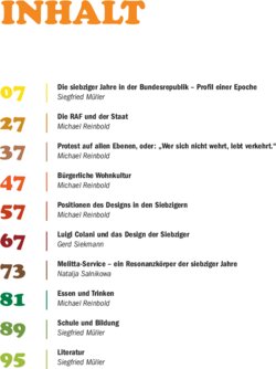 Inhaltsverzeichnis