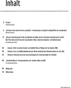 Inhaltsverzeichnis 1