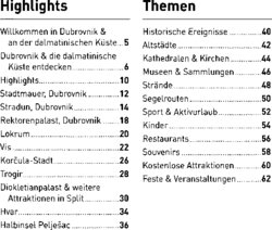 Inhaltsverzeichnis 1