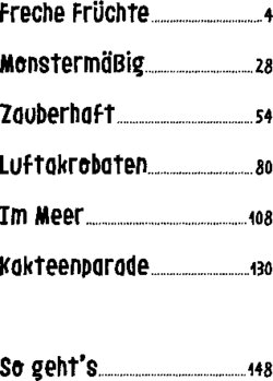 Inhaltsverzeichnis 1